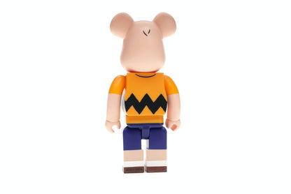 Bearbrick Charlie Brown 400% Yellow