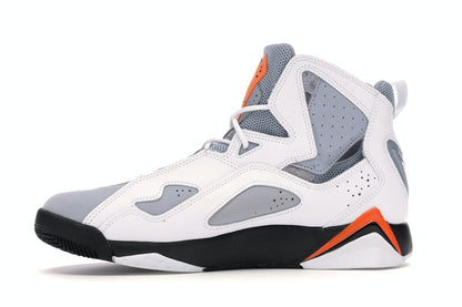 Jordan True Flight White Orange Grey