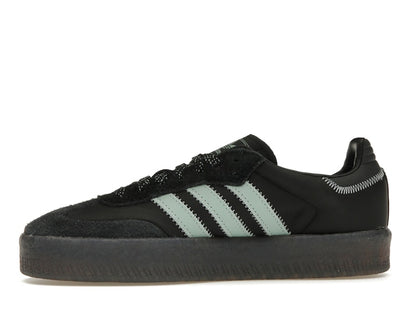 adidas Sambae Core Black Haze Green (Women's)