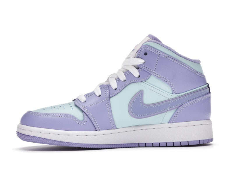 Jordan 1 Mid Purple Aqua (GS)