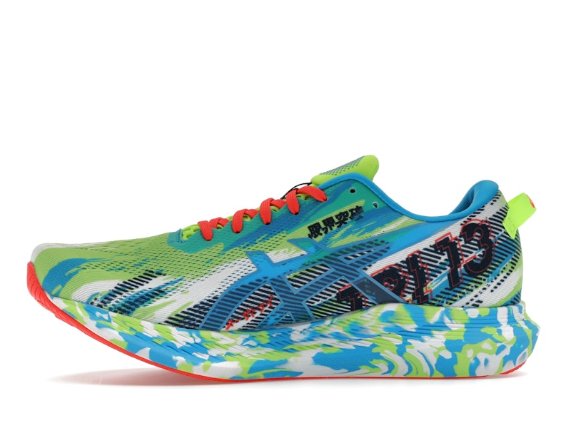 ASICS Noosa Tri 13 Hazard Green Digital Aqua