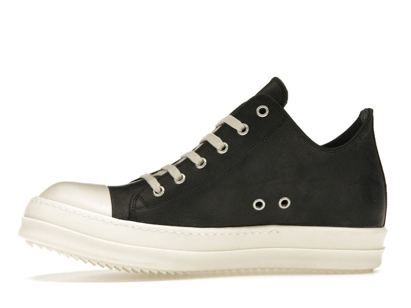 Rick Owens Lido Low Sneaks Black Milk
