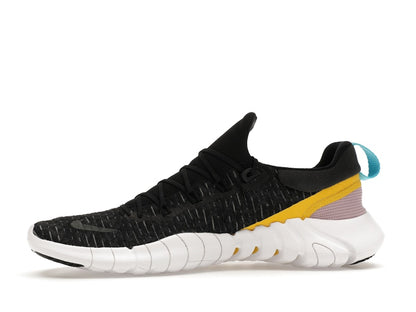 Nike Free Run 5.0 Dark Smoke Grey Vivid Sulfur Chlorine Blue