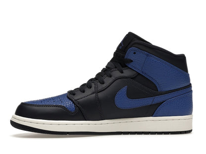 Jordan 1 Mid Obsidian Game Royal