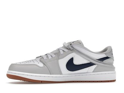 Jordan 1 Low EasyOn White Neutral Grey Gum Midnight Navy