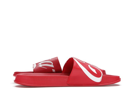 Kith Logo Slides Coca Cola Red