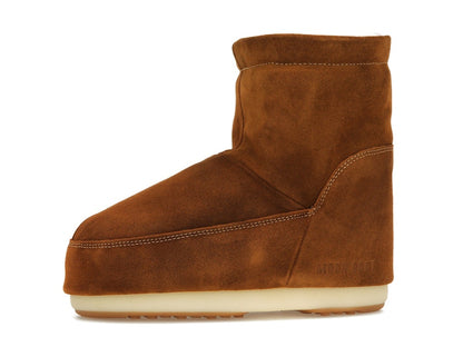 Moon Boot No Lace Suede Boot Tan