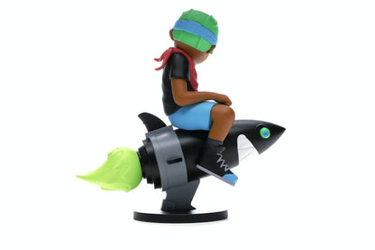 Hebru Brantley x Billionaire Boys Club x Bait Beyond The Beyond Fly Boy Figure 9 Inches Black/Multi