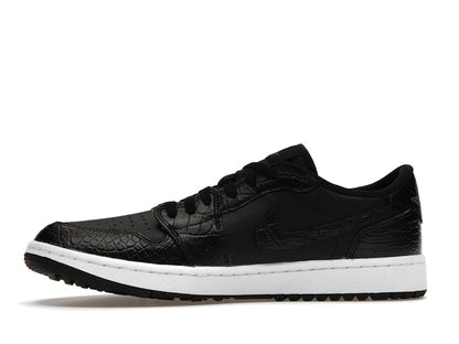 Jordan 1 Retro Low Golf Black Croc