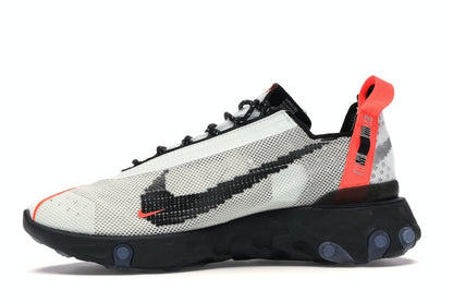 Nike React Runner ISPA Ghost Aqua Total Crimson