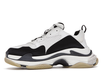 Balenciaga Triple S White Black