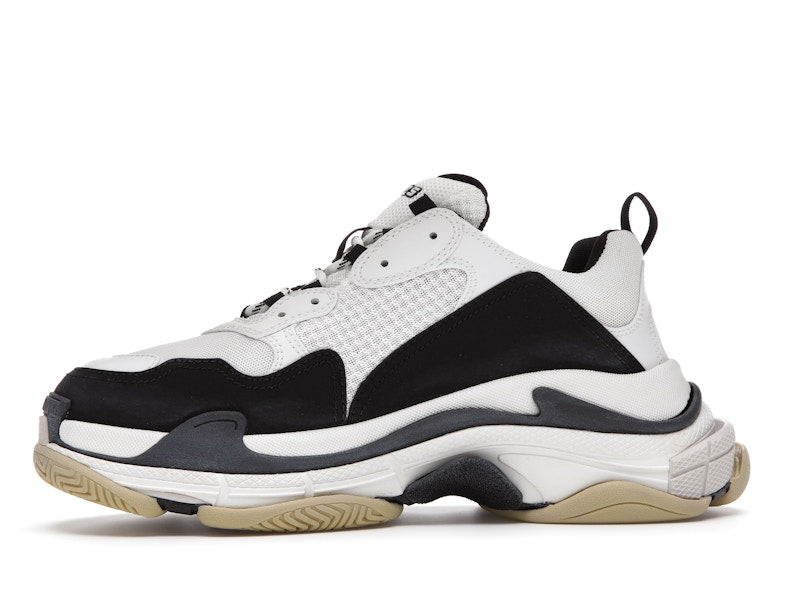 Balenciaga Triple S White Black