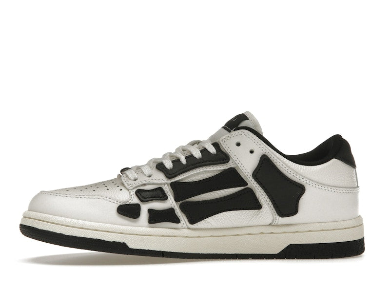 AMIRI Skel Top Low White Black White