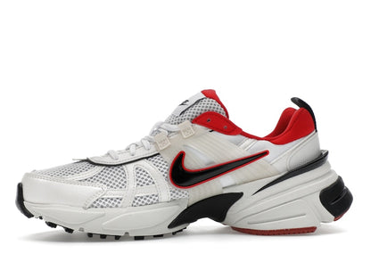 Nike V2K Run Metallic White University Red