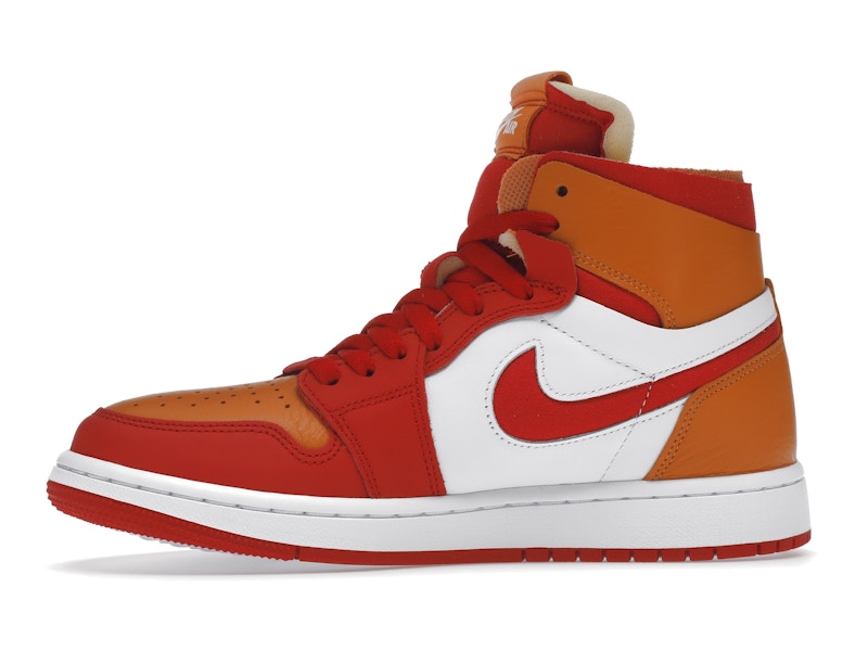 Jordan 1 High Zoom Air CMFT Fire Red Hot Curry (Women's)