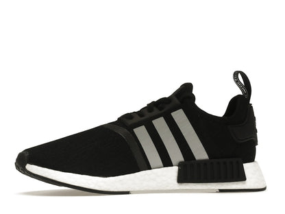 adidas NMD R1 Black Silver Solar Red