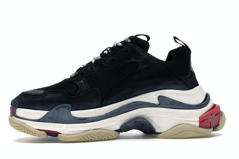 Balenciaga Triple S Black White Red (2018 Reissue)
