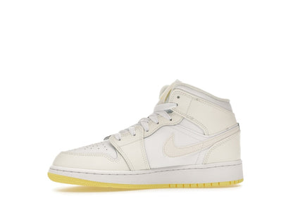 Jordan 1 Mid Sail Light Laser Orange (GS)