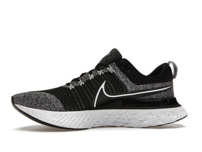 Nike React Infinity Run Flyknit 2 White Black