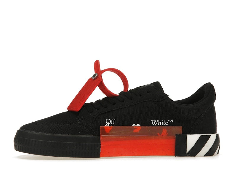 OFF-WHITE Vulcanized Low Black Orange Canvas