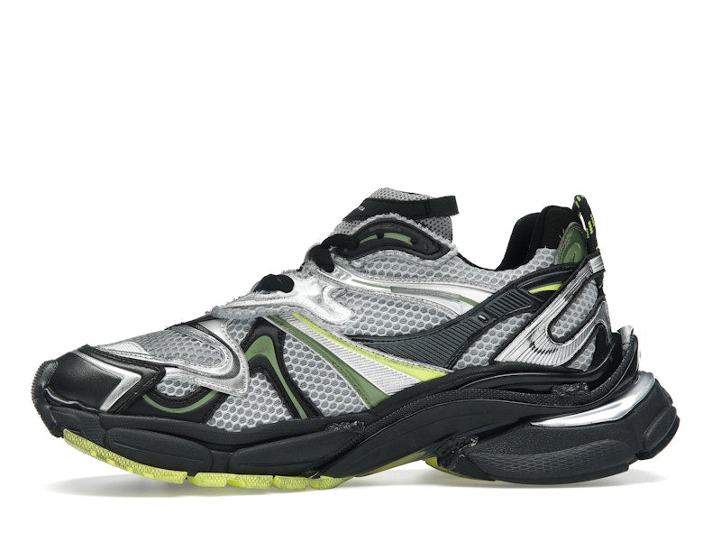 Balenciaga Runner 2.0 Worn-Out Silver Neon Yellow