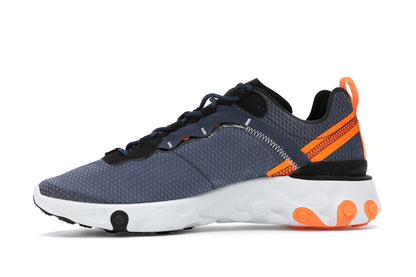 Nike React Element 55 SE Midnight Navy Total Orange