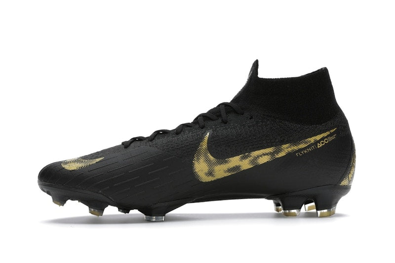 Nike Mercurial Superfly 6 Elite FG Black Metallic Gold