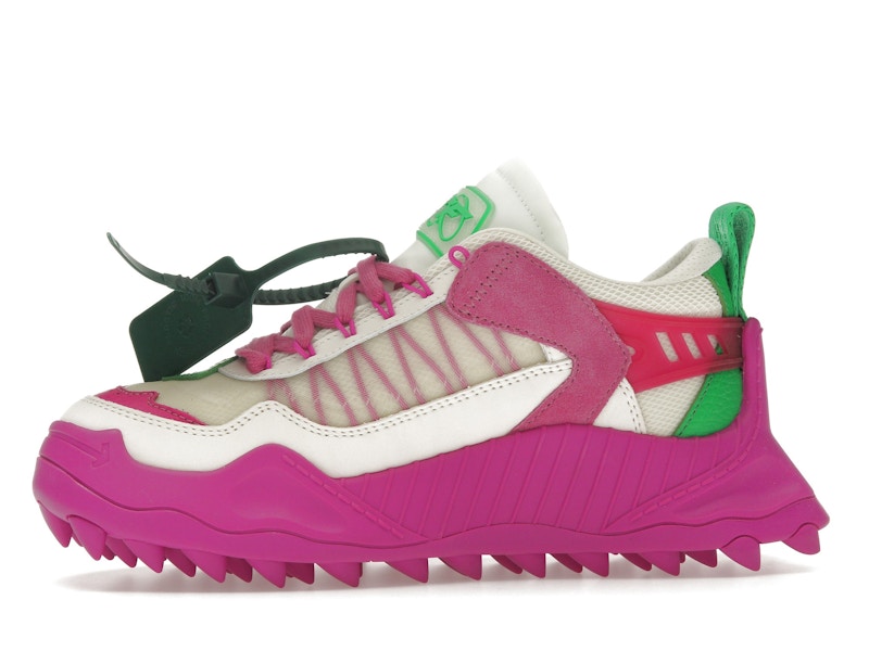 OFF-WHITE Odsy-1000 White Fuchsia Green (Women's)