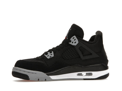 Jordan 4 Retro Black Canvas (GS)