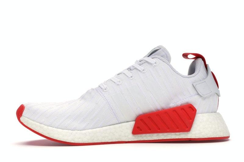 adidas NMD R2 White Core Red Two Toned