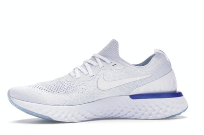 Nike Epic React Flyknit White Racer Blue (Women's)
