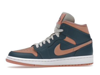Jordan 1 Mid Dark Teal Green (Women's)
