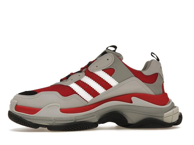 Balenciaga x adidas Triple S Red Grey Black