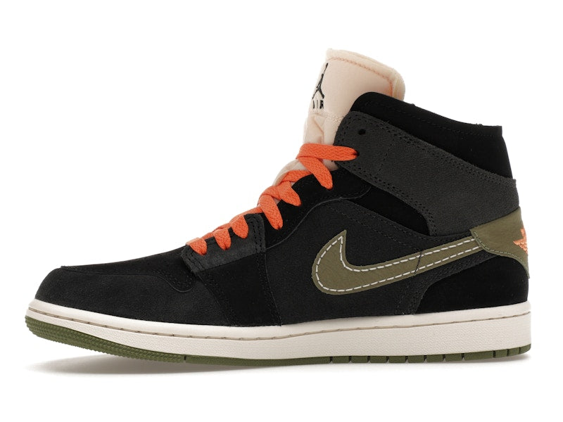 Jordan 1 Mid SE Craft Anthracite Light Olive