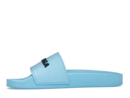 Balenciaga Pool Slide Blue Sky (Womens)