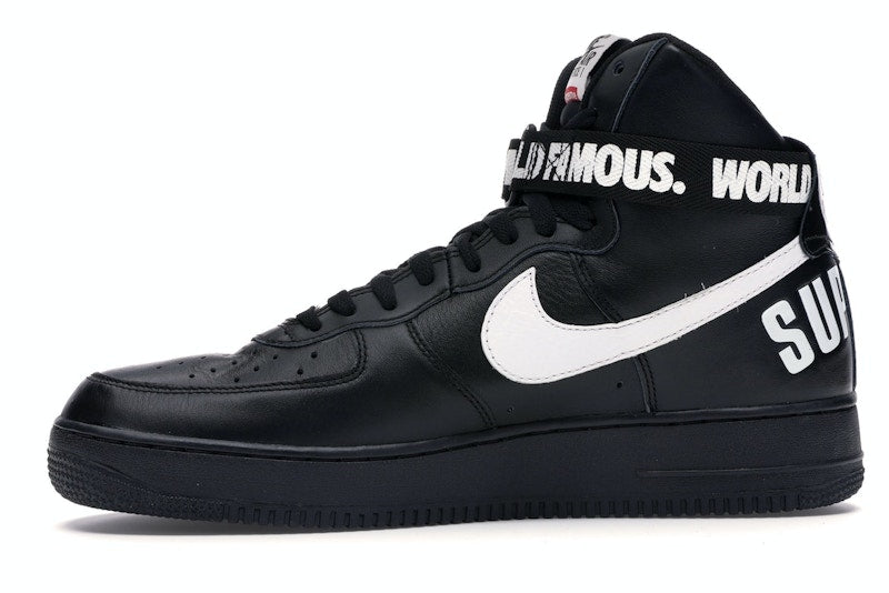 Nike Air Force 1 High Supreme World Famous Black