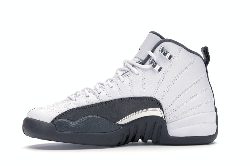 Jordan 12 Retro White Dark Grey (GS)