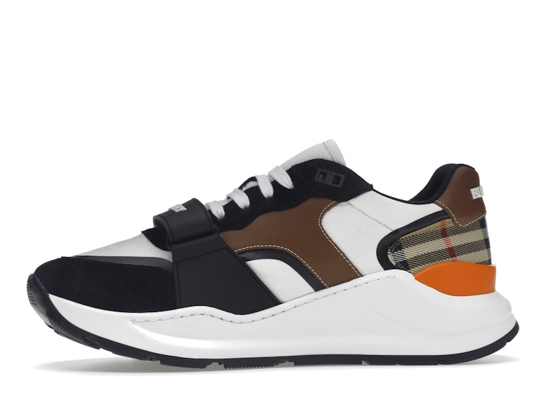 Burberry Regis Black Archive Beige Brown White