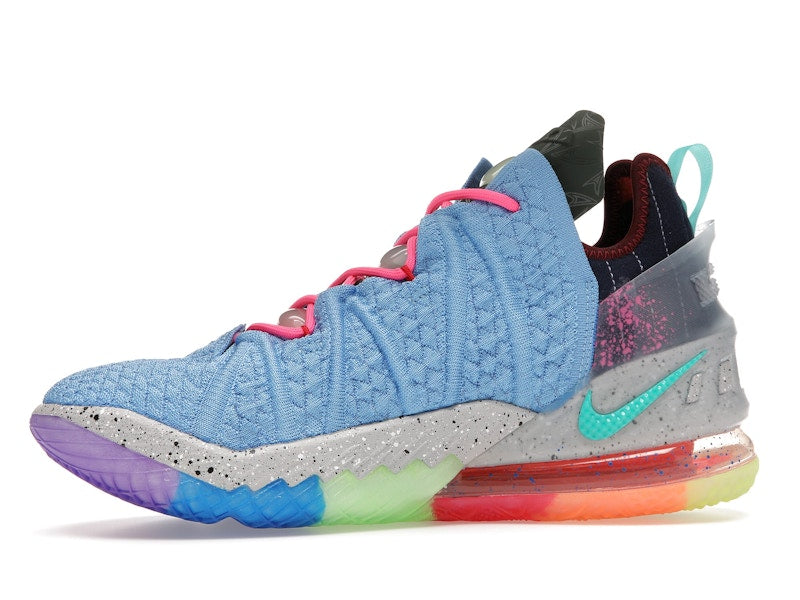 Nike LeBron 18 Best of 1-9 Light Blue