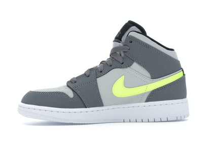 Jordan 1 Mid Gunsmoke Volt (GS)