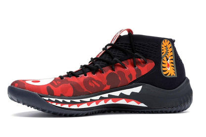 adidas Dame 4 A Bathing Ape Red