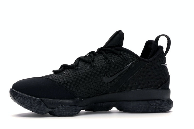 Nike LeBron XlV Low Black/Black/Dark Grey