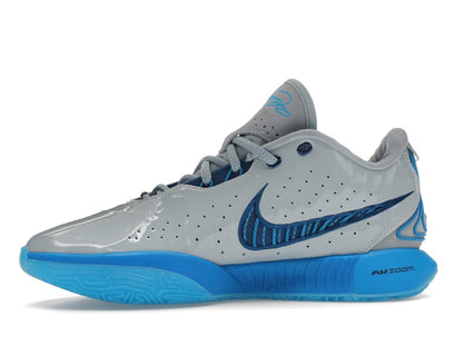 Nike LeBron 21 Blue Diver (Translucent Blue Outsole)