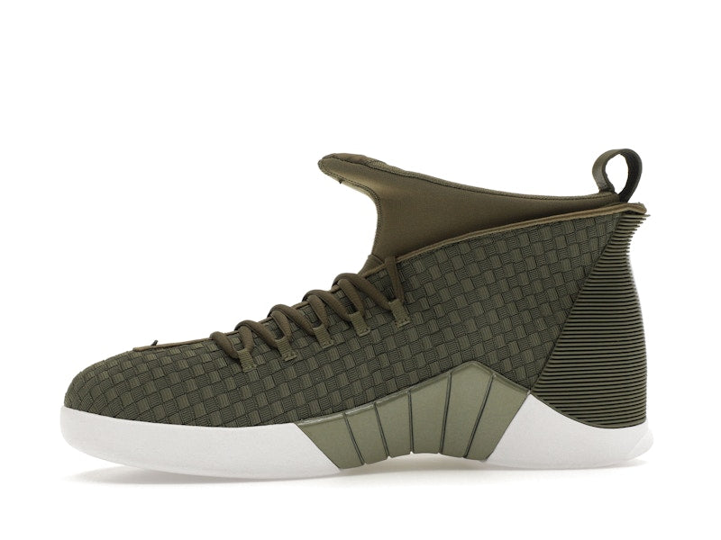 Jordan 15 Retro PSNY Woven Olive