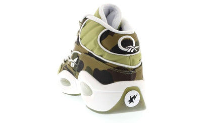 Reebok Question Mid mita sneakers X Bape 1st Camo