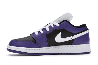 Jordan 1 Low Court Purple Black (GS)