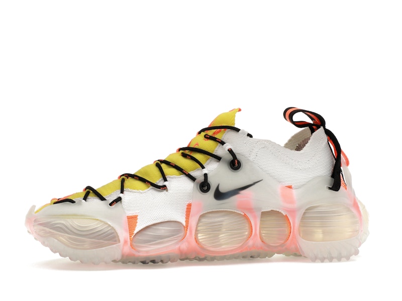 Nike ISPA Link Axis White Total Orange Sonic Yellow
