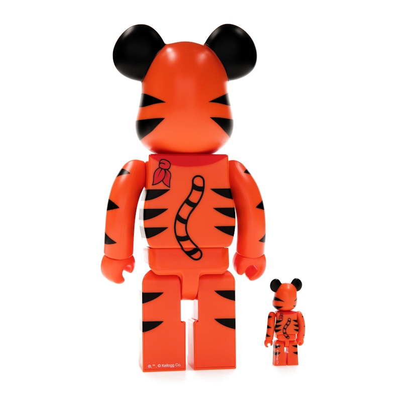 Bearbrick x Kellogg's Tony The Tiger Vintage Ver. 100% & 400% Set