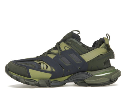 Balenciaga Track Green Navy Yellow