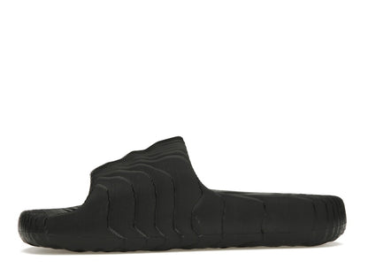adidas Adilette 22 Slides Black Scarlet